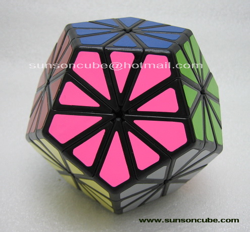 Pyraminx Crystal ( QJ ) - Black