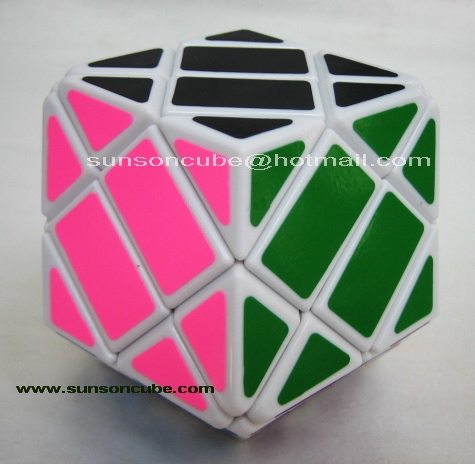 4x4x4 Rhombic Dodecahedron - LL  ( White )