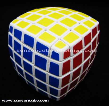 5x5x5  Pillow - QJ / White