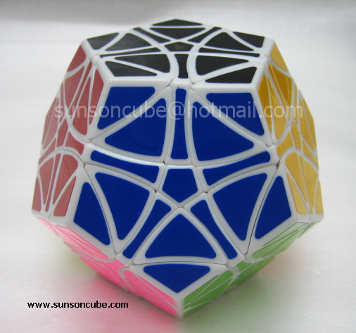 Helicopter Dodecahedron - Mf8 / White