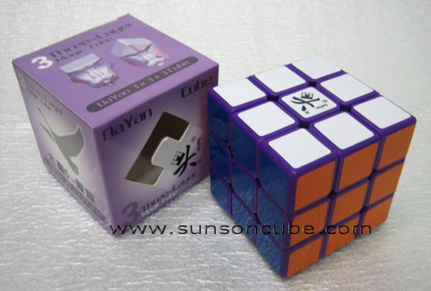 3x3x3 Dayan - V ( Zhanchi ) - Purple