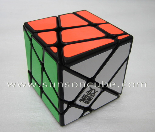Moyu Crazy Fisher cube (Yi Leng)  / Black