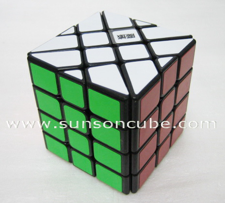 4x4x4 Fisher cube - Moyu   / ฺBlack