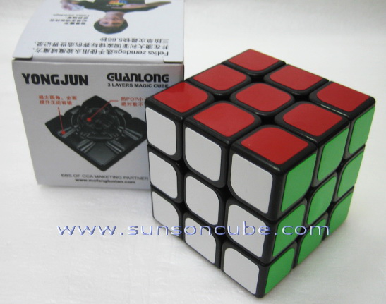 3x3x3 YJ GuanLong / ฺBlack