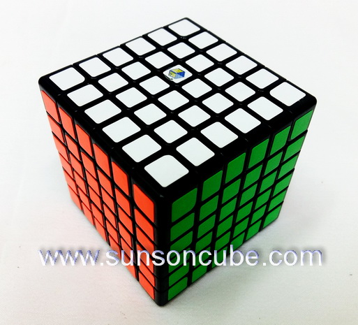 6x6x6 YuXin  Red Kylin - Black