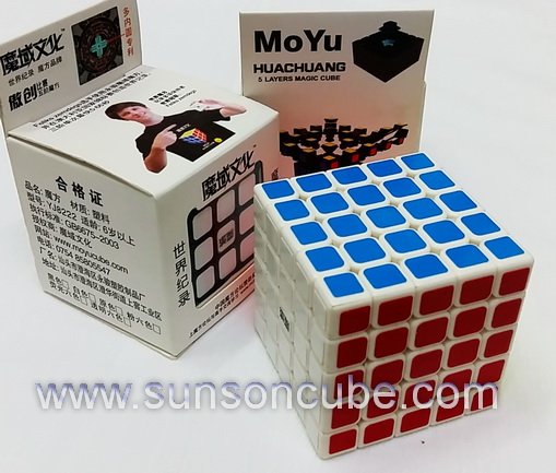 5x5x5 HuaChuang - Moyu / White 5