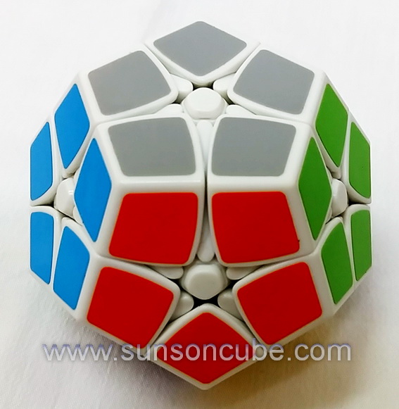 2x2x2 Megaminx ( Kilominx ) - SS / White