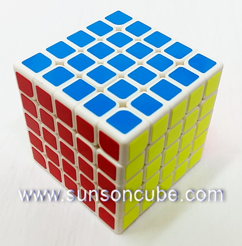 5x5x5 MoFangJiaoShi -MF5s  /  White