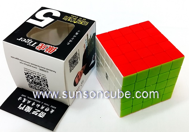 5x5x5 Qiyi - Tiger  62 mm. / Body Color 4
