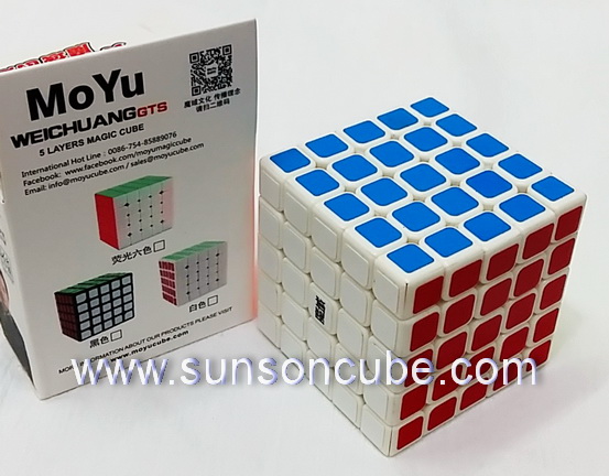 5x5x5 WeiChuang GTS - Moyu / White 1