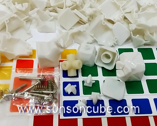 DIY 3x3x3 Dayan - V (ZhanChi) - White