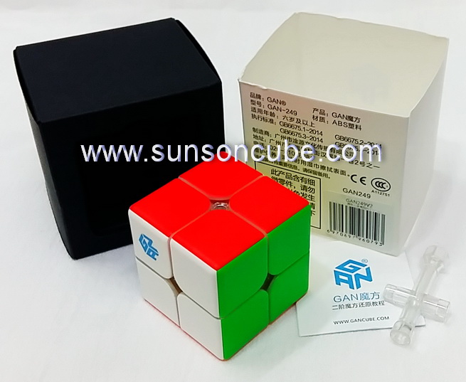 2x2x2 GAN 249 V.2  / Body color ( Stickerless )