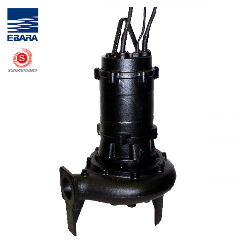 EBARA รุ่น 80DVS 52.2 2.2KW 380V ท่อ 3 นิ้ว ปั๊มจุ่มน้ำเสียกึ่งน้ำวนเหล็กหล่อ ปั๊มเอบาร่า 1