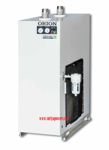 ORION รุ่น ARX-100HK เครื่องทำลมแห้งชนิดน้ำยาทำความเย็น (Refrigerated Air Dryer)