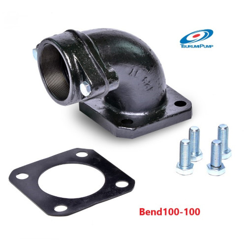 Tsurumi Pump - ข้องอBend100-100 พร้อมอุปกรณ์ ใช้สำหรับปั๊มน้ำซูรูมิ รุ่น 100B45.5 ,100B47.5