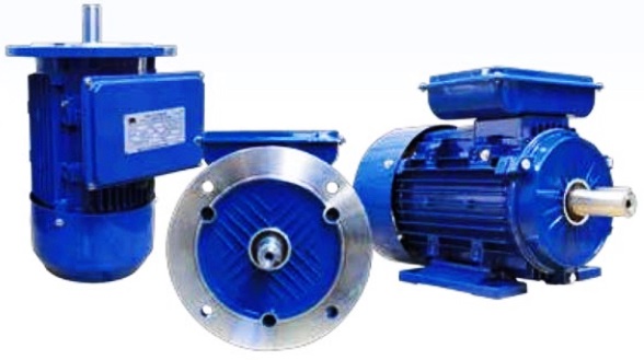 มอเตอร์มุลเลอร์ Muller Motor 50 แรงม้า 2 โพล แบบหน้าแปลน B5 QY2 QY2B