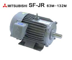 มิตซูบิชิ มอเตอร์ไฟฟ้า Mitsubishi 1 แรงม้า รุ่น SF-QR 1HP 4P 380V. 1450RPM.