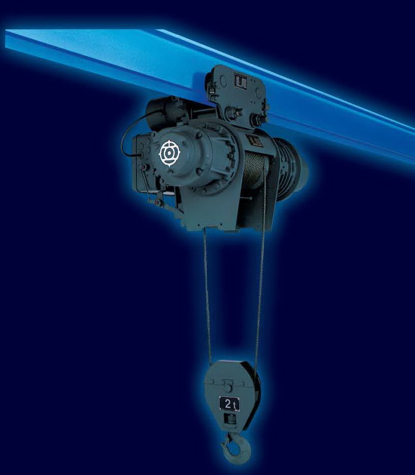 รอกสลิงไฟฟ้า HITACHI 5,000 Kg./380 V. Model : 5 M-T