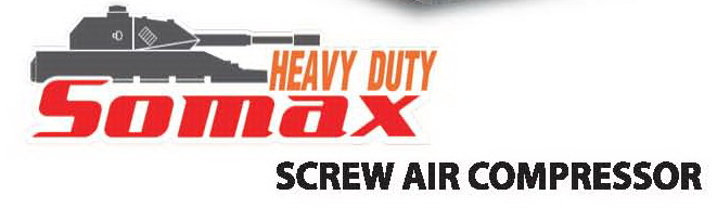 ปั๊มลมสกรู โซแม็กซ์ SOMAX SCREW COPMPRESSOR 10 แรงม้า รุ่น SMB-10A 1