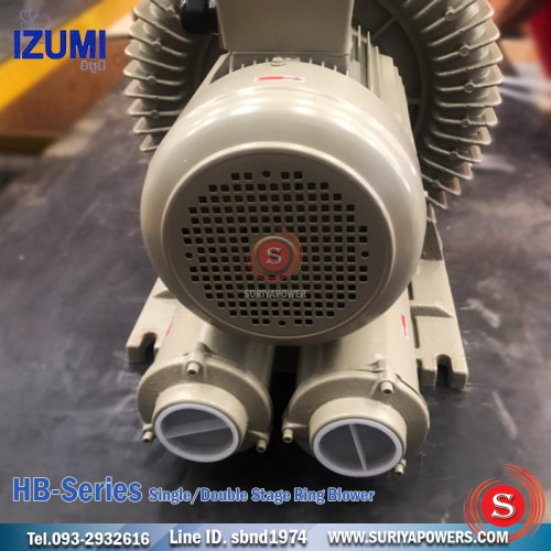 IZUMI Pump HB-329 (380V) Ring Blower เครื่องเติมอากาศ 4