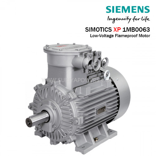 SIEMENS 2.2KW 1MB0063-1AB49-0AA4-Z มอเตอร์กันระเบิด IE3 4pole 2