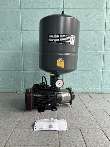 GRUNDFOS รุ่น CMB3-37PT 500W 220V 1-1/4"x1" ปั๊มน้ำเพิ่มแรงดันสูงอัตโนมัติ, ปั๊มกรุนด์ฟอส