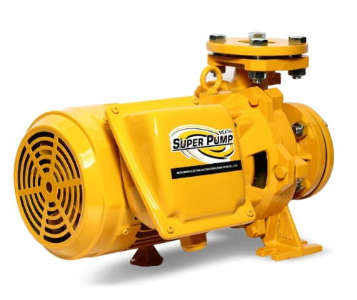 WCM-3705FS มอเตอร์ 5.0HP 220V ปั๊มน้ำหอยโข่ง มิซูบิชิ ปั๊มหน้าแปลน