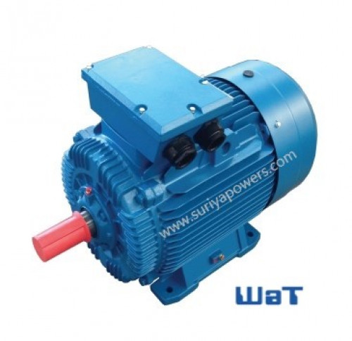 WAT Motor M2QA 15KW 4P 380V. มอเตอร์เหล็กหล่อ