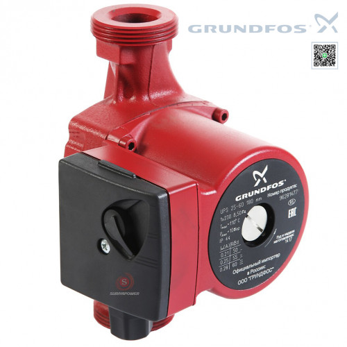 GRUNDFOS UPS 40–180F Circulator Pumps