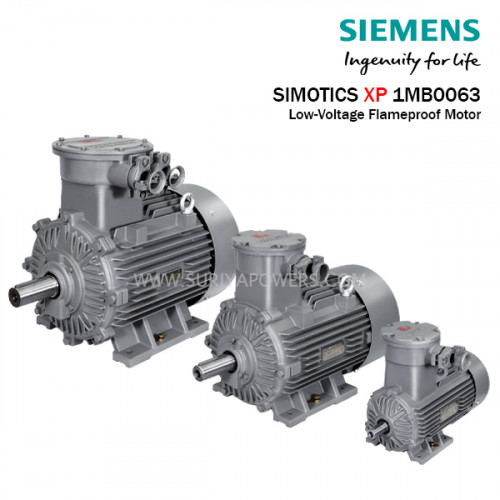 SIEMENS 2.2KW 1MB0063-1AB49-0AA4-Z มอเตอร์กันระเบิด IE3 4pole 1