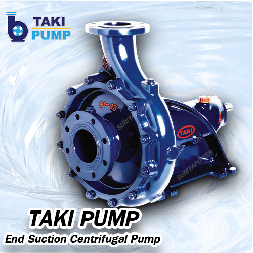 TAKI รุ่น SPM150-50 ปั๊มน้ำหอยโข่งทากิ ขนาดท่อ200x150mm.