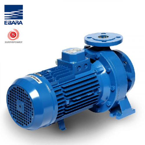 ปั๊มน้ำเอบาร่า EBARA รุ่น 3D50-125/4.0 5.5HP 3x380V ปั๊มน้ำหอยโข่งติดมอเตอร์ 1