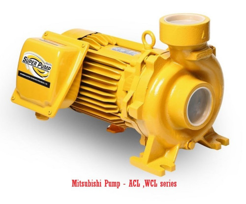 Mitsubishi Super Pump รุ่น ACL-755S 1.0HP 1เฟส ปั๊มน้ำหอยโข่งน้ำมาก (ใบพัดเดี่ยว) 
