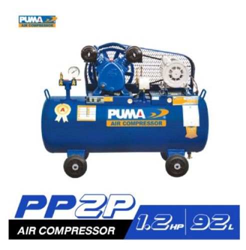 ปั๊มลมสายพาน PUMA รุ่น PP2P-PPM220V (1/2 แรงม้า) ถัง90ลิตร