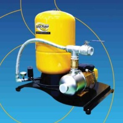 บูสเตอร์ปั๊ม Mitsubishi รุ่น MSMH-1505S 2.0HP 220V ปั๊มส่งน้ำอัตโนมัติ (ปั๊มหนึ่งตัว) + ถังแรงดันน้ำ