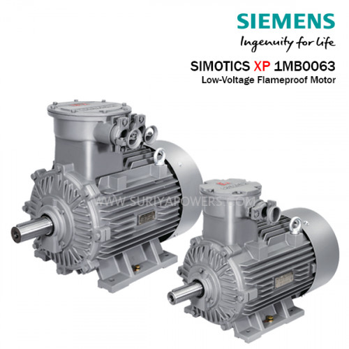 SIEMENS 90KW 1MB0063-2DB23-3AA4-Z มอเตอร์กันระเบิด IE3 4pole