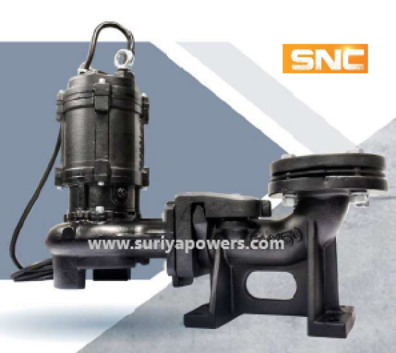 SNC รุ่น SNC-505-0.75M/T ปั๊มสูบน้ำบ่อบำบัด(น้ำเสีย) 1