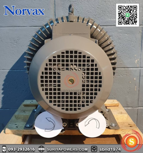 Norvax รุ่น NVS-220 2.2KW 200-240V (Single Stage-Single Phase) ริงโบลเวอร์ 2
