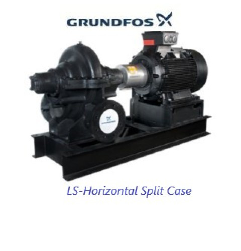 GRUNDFOS รุ่น LS300-250-305E ปั๊ม Horizontal Split Case แบบ Double Suction