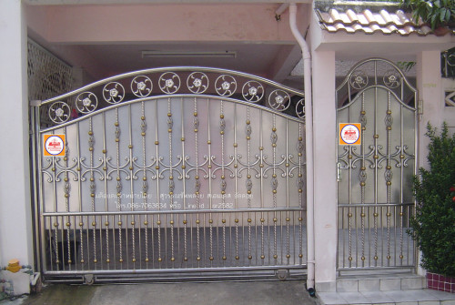 ประตูสเตนเลส-บานทึบ No.031