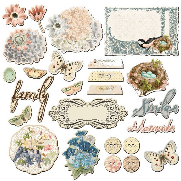 Fairy belle ChipBoards 24ชิ้น แบรนด์นำเข้าจากอเมริกา