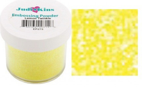 Embossing Powder Judikins LEMON TWINKLE ผงลายนูน ขนาดใหญ่ 2oz(∼56.7กรัม) 2