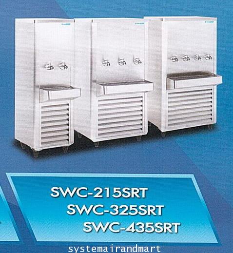 ตู้ทำน้ำเย็น4ก๊อกสแตนเลส รุ่น SWC-435SRT(SANDEN INTERCOOL) 1