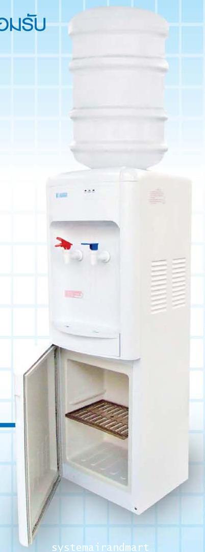 ตู้ทำน้ำเย็น-ร้อนแบบขวดคว่ำมีช่องเก็บของ LB-LWB1.5-5x7SANDEN INTERCOOL 4