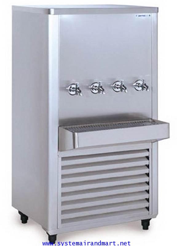 ตู้ทำน้ำเย็น4ก๊อกสแตนเลส รุ่น SWC-435SRT(SANDEN INTERCOOL)