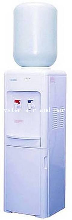 ตู้ทำน้ำเย็น-ร้อนแบบขวดคว่ำมีช่องเก็บของ LB-LWB1.5-5x7SANDEN INTERCOOL