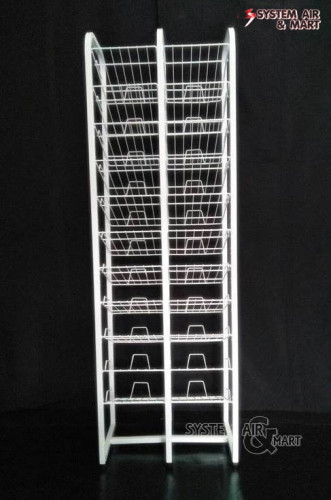 ชั้นวางกระดาษ A4 คู่ 11 ชั้น 3