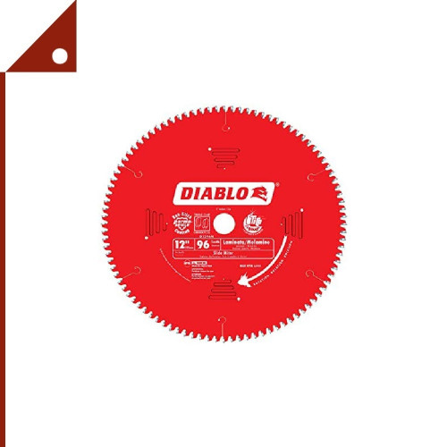 Diablo DBOD1296N* ใบตัดอลูมิเนียม 12inch 96 Tooth TCG NonFerrous Miter Saw Blade