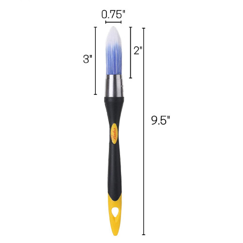 Bates BTSAMZ002* แปรงทาสีตัดเส้น Trim Brush, 0.75 Inch.