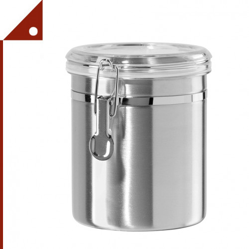 Oggi : OGI5304* ภาชนะเก็บอาหาร Stainless Steel Canister with Clear Arylic Lid and Locking Clamp, 47 
